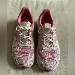 Nike Pink and White Women's Athletic Shoes